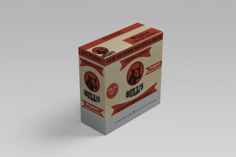 Bull Mockup design.